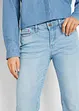 Stretch jeans mid waist, bootcut, bonprix