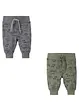 Baby shirtbroek (set van 2) van biologisch katoen, bonprix