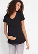 2-in-1 zwangerschapsshirt / voedingsshirt (set van 2), bonprix