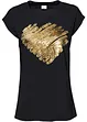 Shirt in een viscosemix, bonprix