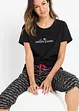Capri pyjama van puur katoen, bonprix