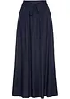 Viscose maxi rok met comfortband en strikkoordjes, bonprix