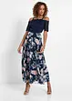 Chiffon jurk met kant en bloemenprint, bpc selection