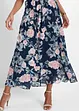Chiffon jurk met kant en bloemenprint, bpc selection