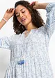 Maxi jurk van soepele viscose, bonprix
