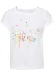 T-shirt met bloemenprint, bonprix