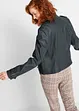 Imitatieleren jas met ritssluitingen, bpc bonprix collection