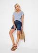 Stretch jeans bermuda, bonprix