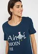 Katoenen T-shirt met maritieme print, bonprix