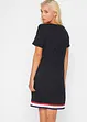Jersey jurk van zachte viscosemix, korte mouw, bonprix