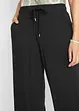 Jersey broek met ceintuur, bonprix