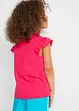 Meisjes T-shirt (set van 2) van biologisch katoen, bonprix