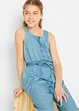 Meisjes jeans jumpsuit van katoen, bonprix