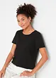 T-shirt van puur katoen (set van 2), bonprix