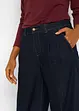 Wide leg jeans high waist met een comfortabele tailleband, bonprix