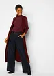 Wide leg jeans high waist met een comfortabele tailleband, bonprix