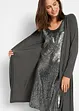 Shirtjurk in layerlook van viscose, bonprix
