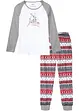 Pyjama van biologisch katoen (2-dlg. set), bonprix