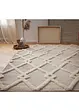Hoogpolig vloerkleed met plastisch patroon, bpc living bonprix collection