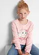 Meisjes longsleeve (set van 2), bonprix