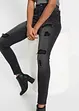 Skinny jeans met destroyed effecten, RAINBOW
