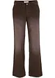 Stretch corduroy broek, wijd, bonprix