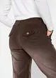 Stretch corduroy broek, wijd, bonprix