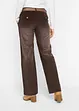 Stretch corduroy broek, wijd, bonprix