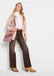 Stretch corduroy broek, wijd, bonprix
