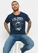 T-shirt met sportieve print (set van 2), bonprix