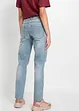 Boyfriend jeans destroyed met gerecycled polyester, bonprix