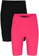 Biker short (set van 2), bonprix