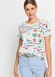 T-shirt in een zachte viscosemix, bonprix