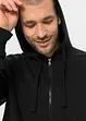 Sweatvest met capuchon (set van 2), bonprix