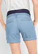 Linnen zwangerschapsshort in denim look, bonprix