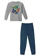 Pyjama met biologisch katoen (2-dlg. set), bonprix