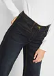 Flared Marlene Dietrich jeans, mid waist, bonprix