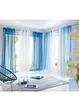 Gordijnen met gerecycled polyester en kleurverloop (set van 2), bonprix