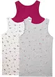 Meisjes hemd (set van 3), bonprix