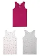 Meisjes hemd (set van 3), bonprix