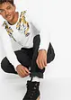 Loose fit thermo instapbroek, straight, RAINBOW