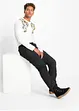 Loose fit thermo instapbroek, straight, RAINBOW