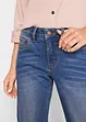 Wide leg stretch jeans, mid waist, bonprix