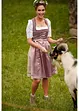 Dirndl blouse met kanten mouwen, bonprix