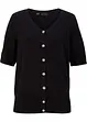 Shirtvest met halflange mouwen en stijlvolle knopen, bpc selection