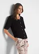 Shirtvest met halflange mouwen en stijlvolle knopen, bpc selection