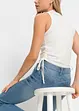 Bootcut jeans met low waist en biologisch katoen, RAINBOW