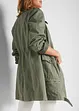 Katoenen parka in utility stijl, halflang, bonprix