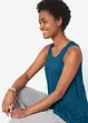 Dubbellaagse top van viscose, bonprix