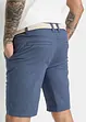 Stretch chino bermuda met riem, regular fit, bonprix